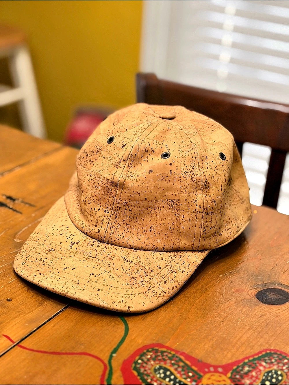 Cork Baseball Cap in Brown